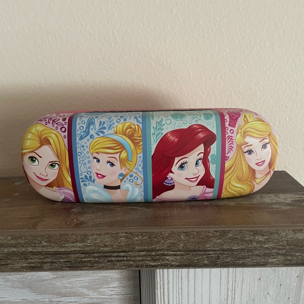Disney Princess eye glass sunglass case